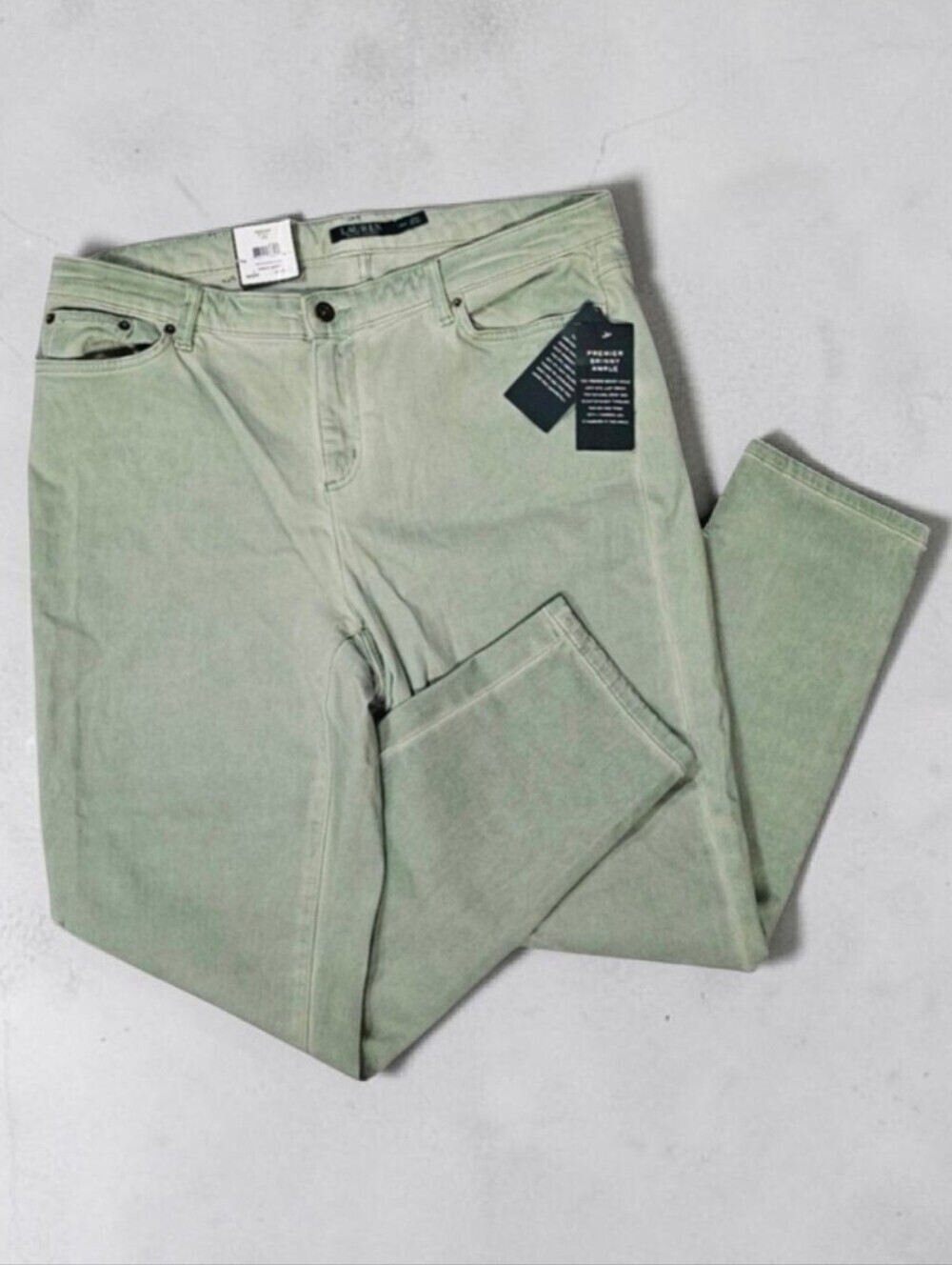 RALPH LAUREN | NWT! PREMIER SKINNY ANKLE JEANS \\ SIZE 14W WOME…